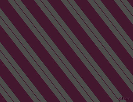 128 degree angles dual striped line, 16 pixel line width, 2 and 35 pixels line spacing, Thunder and Blackberry dual two line striped seamless tileable