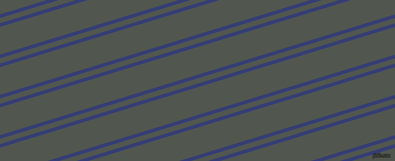 17 degree angles dual striped lines, 7 pixel lines width, 10 and 53 pixels line spacing, Torea Bay and Battleship Grey dual two line striped seamless tileable
