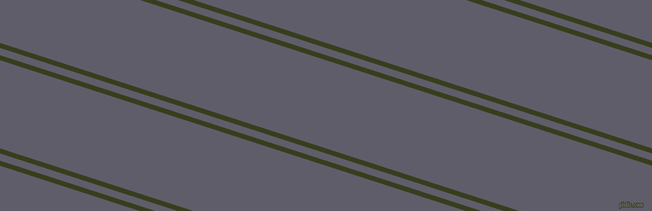 162 degree angles dual striped line, 7 pixel line width, 10 and 122 pixels line spacing, Turtle Green and Smoky dual two line striped seamless tileable
