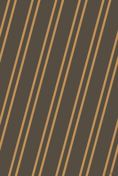75 degree angle dual stripes line, 7 pixel line width, 14 and 45 pixel line spacing, Twine and Mondo dual two line striped seamless tileable