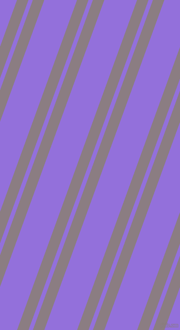 70 degree angle dual stripes lines, 21 pixel lines width, 8 and 60 pixel line spacing, Venus and Medium Purple dual two line striped seamless tileable