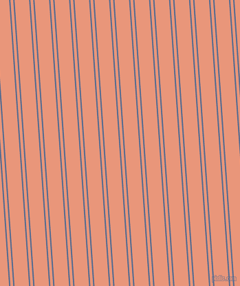 94 degree angles dual stripes lines, 2 pixel lines width, 4 and 21 pixels line spacing, Waikawa Grey and Dark Salmon dual two line striped seamless tileable