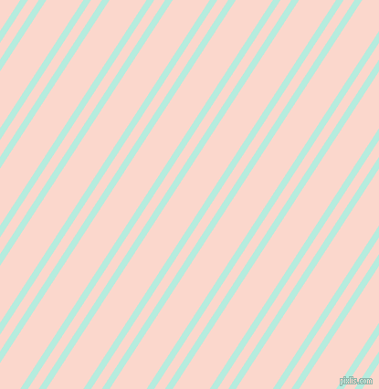 57 degree angle dual stripes lines, 7 pixel lines width, 10 and 34 pixel line spacing, Water Leaf and Cinderella dual two line striped seamless tileable