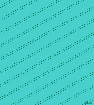 29 degree angles dual stripe line, 1 pixel line width, 6 and 40 pixels line spacing, Watercourse and Medium Turquoise dual two line striped seamless tileable