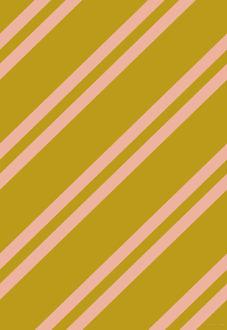 44 degree angles dual stripe line, 23 pixel line width, 20 and 91 pixels line spacing, Wax Flower and Buddha Gold dual two line striped seamless tileable