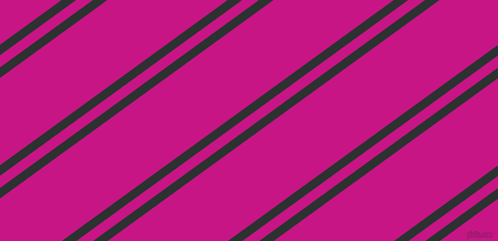 36 degree angle dual stripe lines, 12 pixel lines width, 14 and 100 pixel line spacing, Woodsmoke and Medium Violet Red dual two line striped seamless tileable