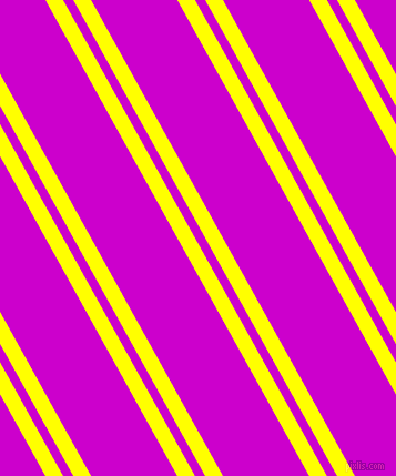 119 degree angle dual stripes lines, 14 pixel lines width, 8 and 68 pixel line spacing, Yellow and Deep Magenta dual two line striped seamless tileable