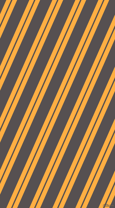 66 degree angles dual stripe line, 14 pixel line width, 4 and 36 pixels line spacing, Yellow Orange and Mortar dual two line striped seamless tileable