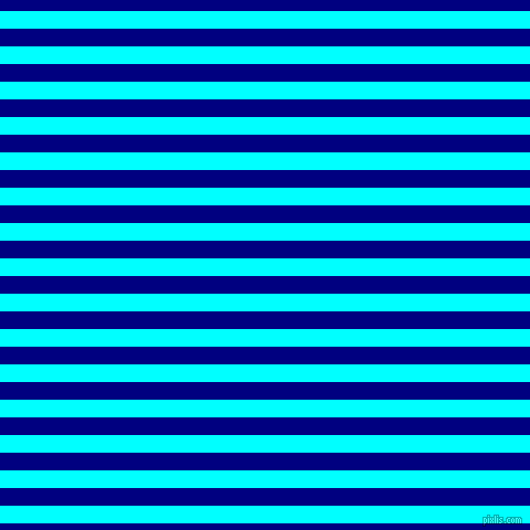 horizontal lines stripes, 16 pixel line width, 16 pixel line spacing, Aqua and Navy horizontal lines and stripes seamless tileable