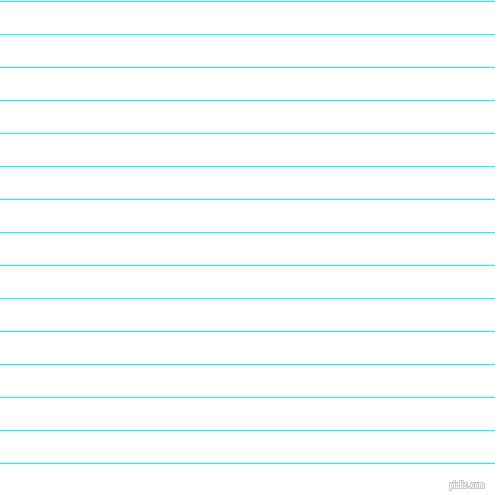 horizontal lines stripes, 1 pixel line width, 32 pixel line spacing, Aqua and White horizontal lines and stripes seamless tileable