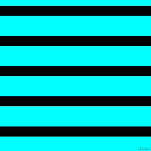 horizontal lines stripes, 32 pixel line width, 64 pixel line spacing, Black and Aqua horizontal lines and stripes seamless tileable
