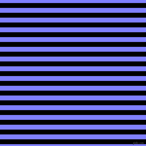 horizontal lines stripes, 16 pixel line width, 16 pixel line spacing, Black and Light Slate Blue horizontal lines and stripes seamless tileable