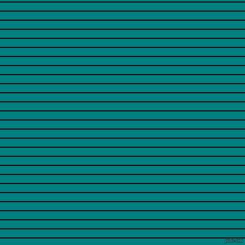 horizontal lines stripes, 2 pixel line width, 16 pixel line spacing, Black and Teal horizontal lines and stripes seamless tileable