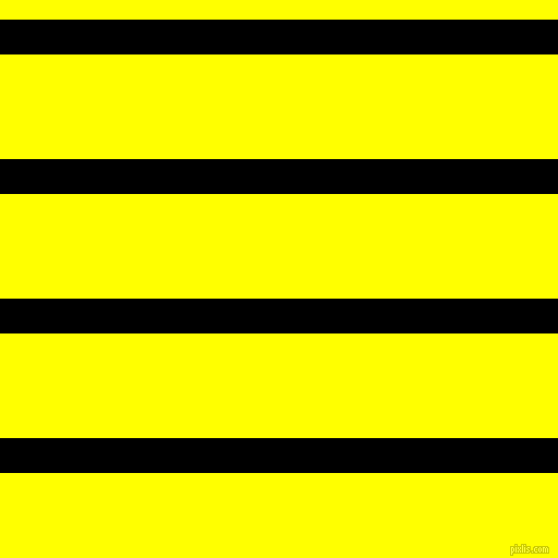 horizontal lines stripes, 32 pixel line width, 96 pixel line spacing, Black and Yellow horizontal lines and stripes seamless tileable