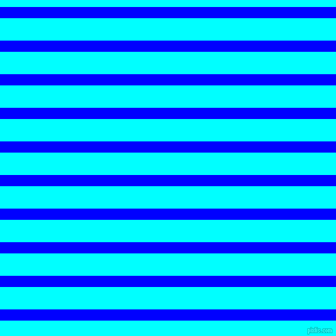 horizontal lines stripes, 16 pixel line width, 32 pixel line spacing, Blue and Aqua horizontal lines and stripes seamless tileable