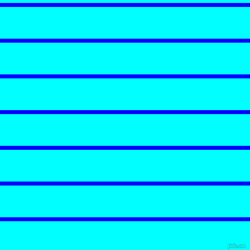 horizontal lines stripes, 8 pixel line width, 64 pixel line spacing, Blue and Aqua horizontal lines and stripes seamless tileable