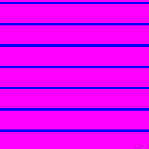 horizontal lines stripes, 8 pixel line width, 64 pixel line spacing, Blue and Magenta horizontal lines and stripes seamless tileable