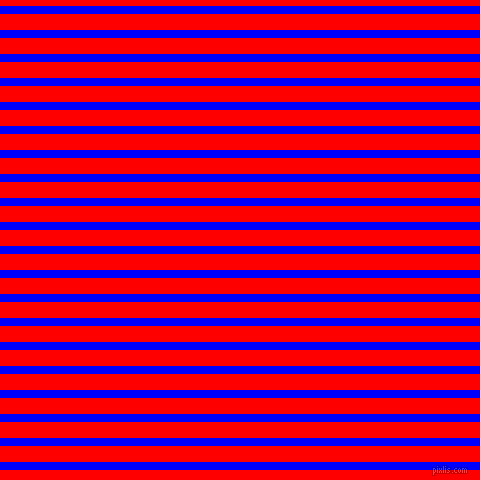 horizontal lines stripes, 8 pixel line width, 16 pixel line spacing, Blue and Red horizontal lines and stripes seamless tileable