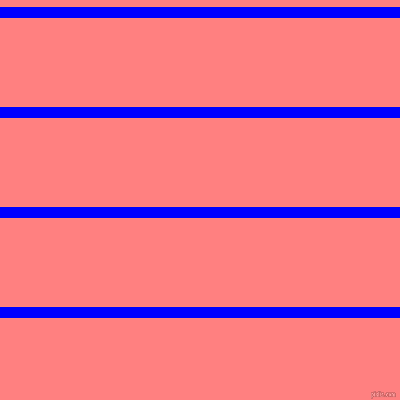 horizontal lines stripes, 16 pixel line width, 128 pixel line spacing, Blue and Salmon horizontal lines and stripes seamless tileable