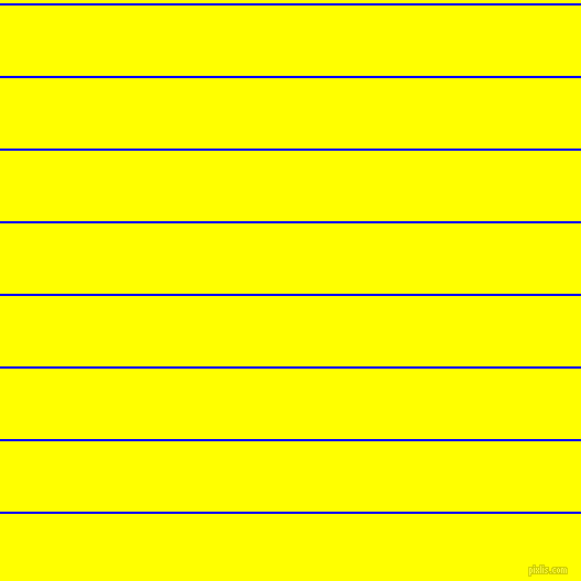 horizontal lines stripes, 2 pixel line width, 64 pixel line spacing, Blue and Yellow horizontal lines and stripes seamless tileable