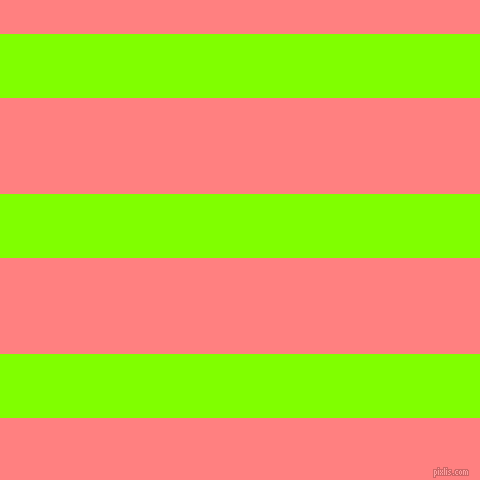 horizontal lines stripes, 64 pixel line width, 96 pixel line spacing, Chartreuse and Salmon horizontal lines and stripes seamless tileable