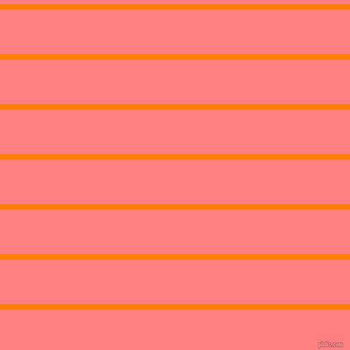 horizontal lines stripes, 8 pixel line width, 64 pixel line spacing, Dark Orange and Salmon horizontal lines and stripes seamless tileable