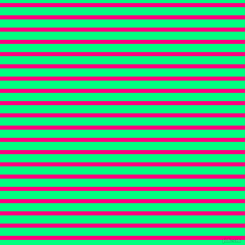 horizontal lines stripes, 8 pixel line width, 16 pixel line spacing, Deep Pink and Spring Green horizontal lines and stripes seamless tileable