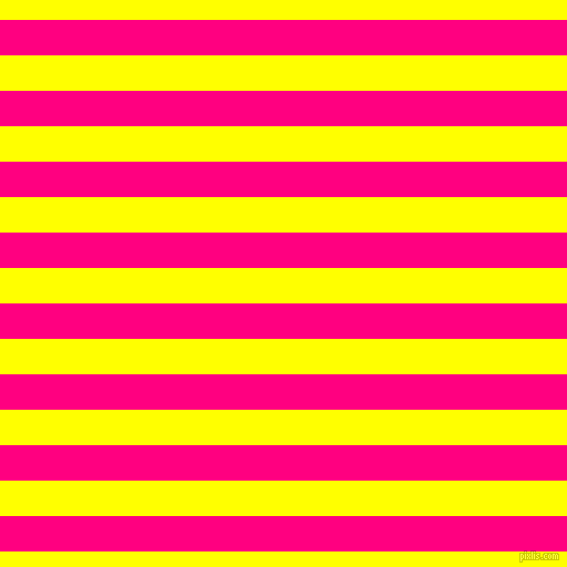 horizontal lines stripes, 32 pixel line width, 32 pixel line spacing, Deep Pink and Yellow horizontal lines and stripes seamless tileable