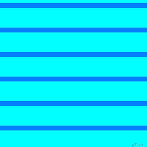 horizontal lines stripes, 16 pixel line width, 64 pixel line spacing, Dodger Blue and Aqua horizontal lines and stripes seamless tileable
