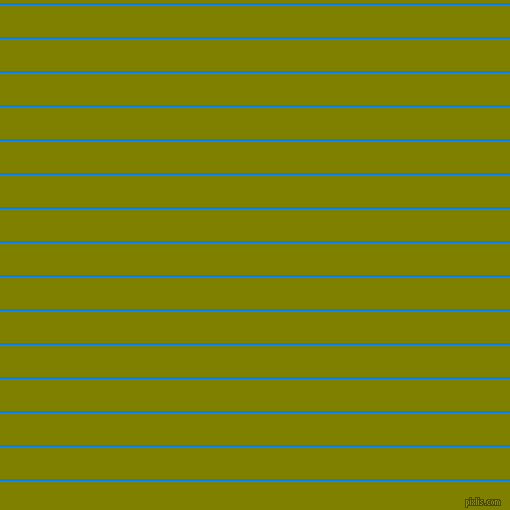 horizontal lines stripes, 2 pixel line width, 32 pixel line spacing, Dodger Blue and Olive horizontal lines and stripes seamless tileable