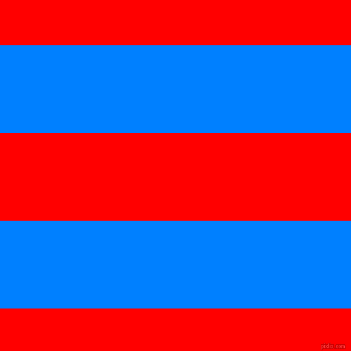 horizontal lines stripes, 128 pixel line width, 128 pixel line spacing, Dodger Blue and Red horizontal lines and stripes seamless tileable
