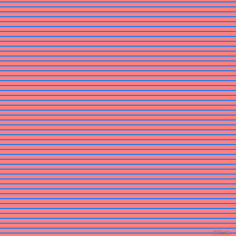 horizontal lines stripes, 2 pixel line width, 8 pixel line spacing, Dodger Blue and Salmon horizontal lines and stripes seamless tileable