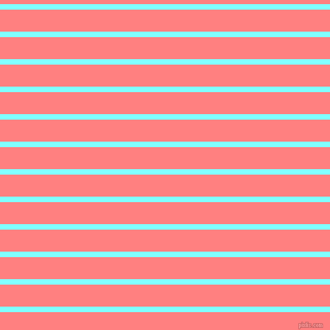 horizontal lines stripes, 8 pixel line width, 32 pixel line spacing, Electric Blue and Salmon horizontal lines and stripes seamless tileable