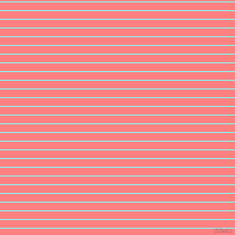 horizontal lines stripes, 2 pixel line width, 16 pixel line spacing, Electric Blue and Salmon horizontal lines and stripes seamless tileable