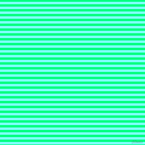 horizontal lines stripes, 8 pixel line width, 8 pixel line spacing, Electric Blue and Spring Green horizontal lines and stripes seamless tileable