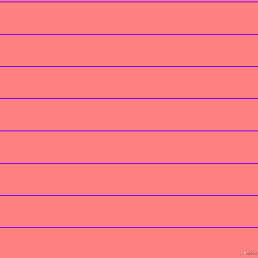 horizontal lines stripes, 2 pixel line width, 64 pixel line spacing, Electric Indigo and Salmon horizontal lines and stripes seamless tileable