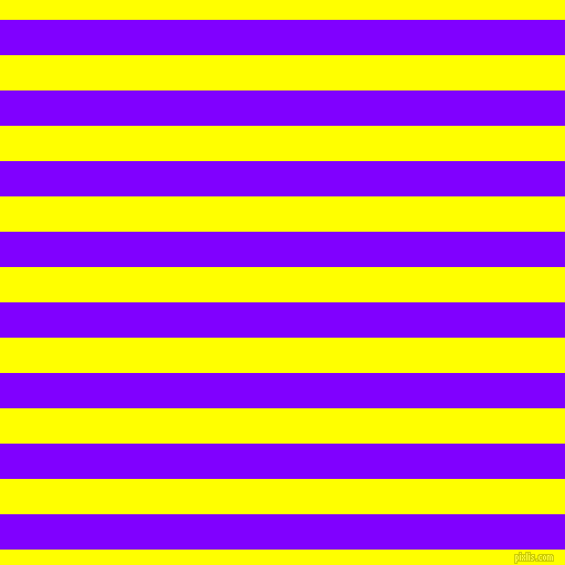 horizontal lines stripes, 32 pixel line width, 32 pixel line spacing, Electric Indigo and Yellow horizontal lines and stripes seamless tileable