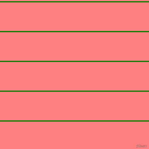 horizontal lines stripes, 4 pixel line width, 96 pixel line spacing, Green and Salmon horizontal lines and stripes seamless tileable