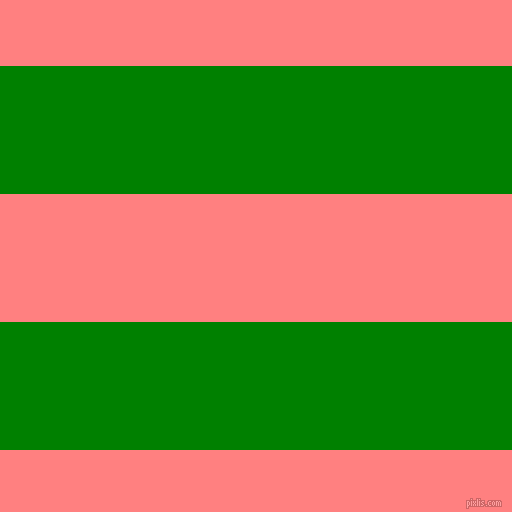horizontal lines stripes, 128 pixel line width, 128 pixel line spacing, Green and Salmon horizontal lines and stripes seamless tileable