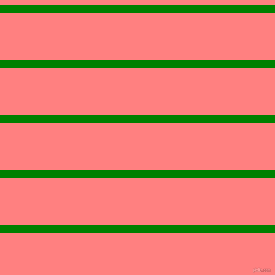 horizontal lines stripes, 16 pixel line width, 96 pixel line spacing, Green and Salmon horizontal lines and stripes seamless tileable