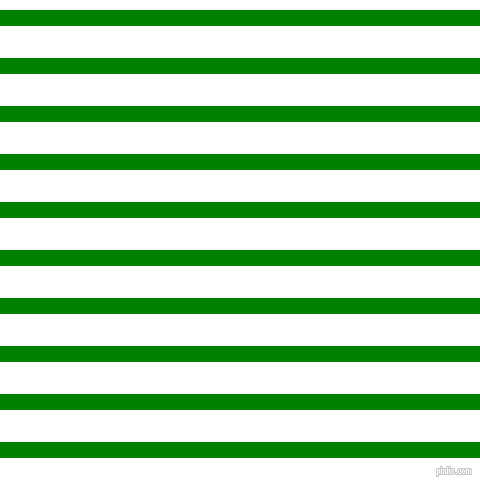 horizontal lines stripes, 16 pixel line width, 32 pixel line spacing, Green and White horizontal lines and stripes seamless tileable