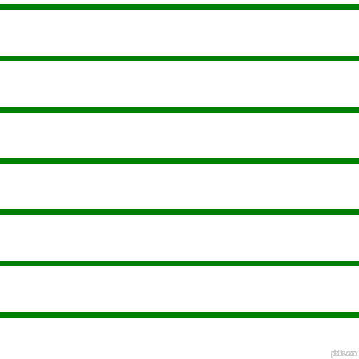 horizontal lines stripes, 8 pixel line width, 64 pixel line spacing, Green and White horizontal lines and stripes seamless tileable