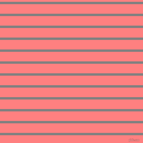 horizontal lines stripes, 8 pixel line width, 32 pixel line spacing, Grey and Salmon horizontal lines and stripes seamless tileable