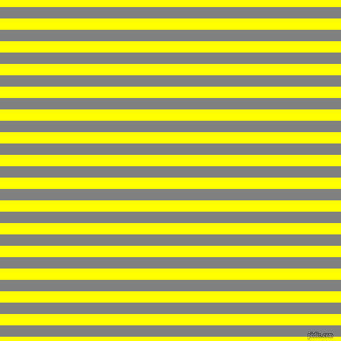 horizontal lines stripes, 16 pixel line width, 16 pixel line spacing, Grey and Yellow horizontal lines and stripes seamless tileable
