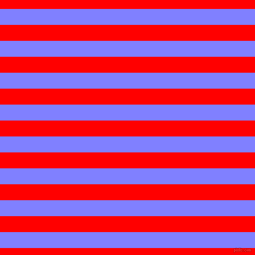 horizontal lines stripes, 32 pixel line width, 32 pixel line spacing, Light Slate Blue and Red horizontal lines and stripes seamless tileable