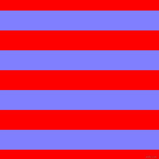 horizontal lines stripes, 64 pixel line width, 64 pixel line spacing, Light Slate Blue and Red horizontal lines and stripes seamless tileable