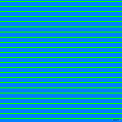 horizontal lines stripes, 4 pixel line width, 16 pixel line spacing, Lime and Dodger Blue horizontal lines and stripes seamless tileable