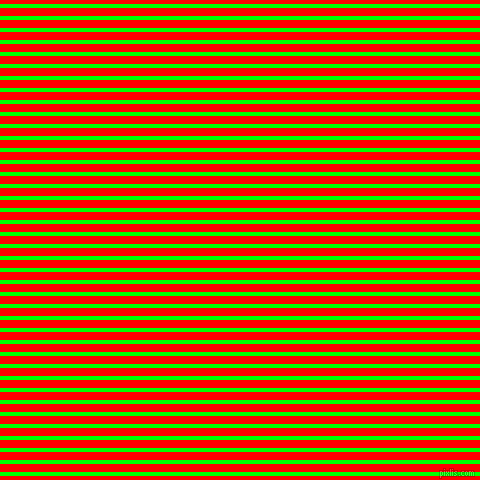 horizontal lines stripes, 4 pixel line width, 8 pixel line spacing, Lime and Red horizontal lines and stripes seamless tileable