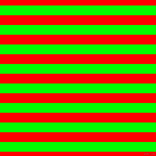 horizontal lines stripes, 32 pixel line width, 32 pixel line spacing, Lime and Red horizontal lines and stripes seamless tileable
