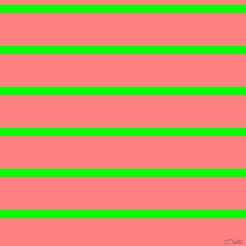 horizontal lines stripes, 16 pixel line width, 64 pixel line spacing, Lime and Salmon horizontal lines and stripes seamless tileable